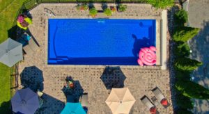 drone pic of the pool at 200 feetup