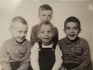 One of the Innkeepers and his brothers  in a photo taken 40 years ago