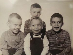 One of the Innkeepers and his brothers in a photo taken 40 years ago